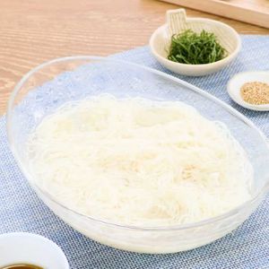 レンジで簡単そうめん