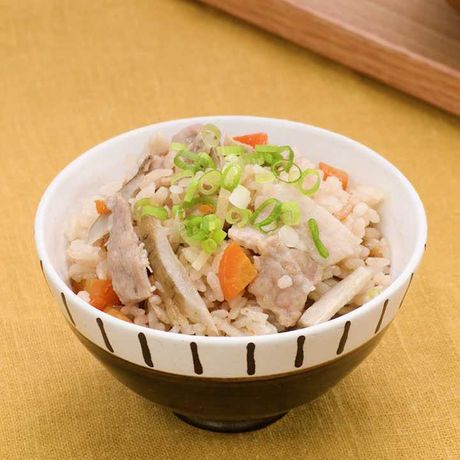 3合炊き炊飯器で ごぼうと豚肉の炊き込みご飯のレシピ動画 作り方 Delish Kitchen