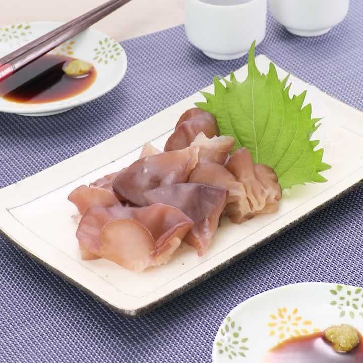 生きくらげの刺身