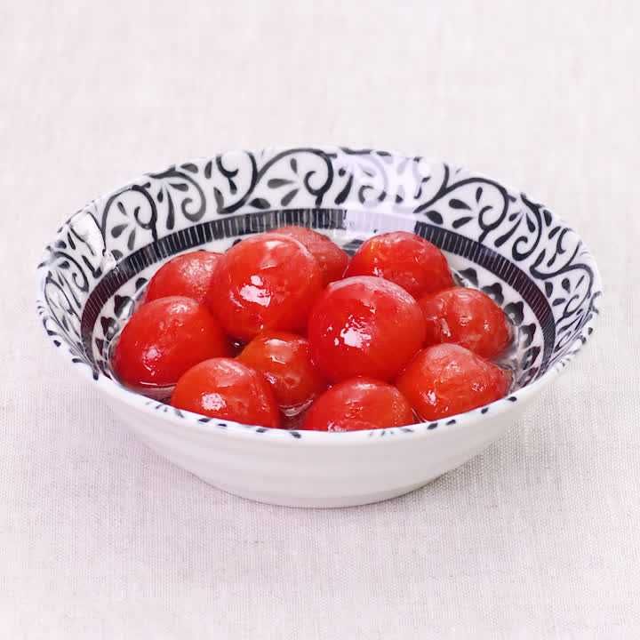ミニトマトのハニーマリネ