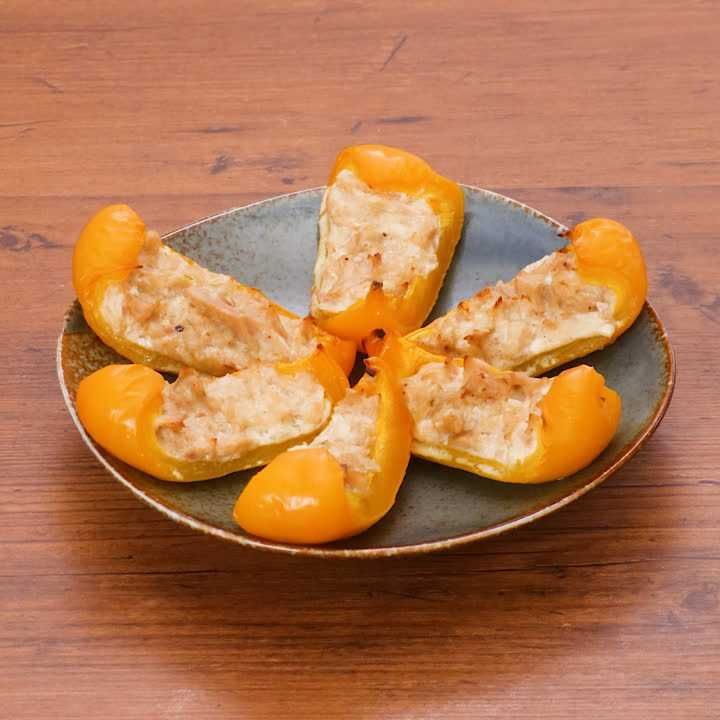 パプリカのツナマヨ焼き
