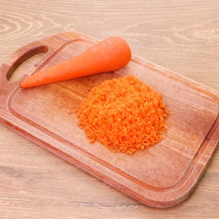 にんじんのみじん切り