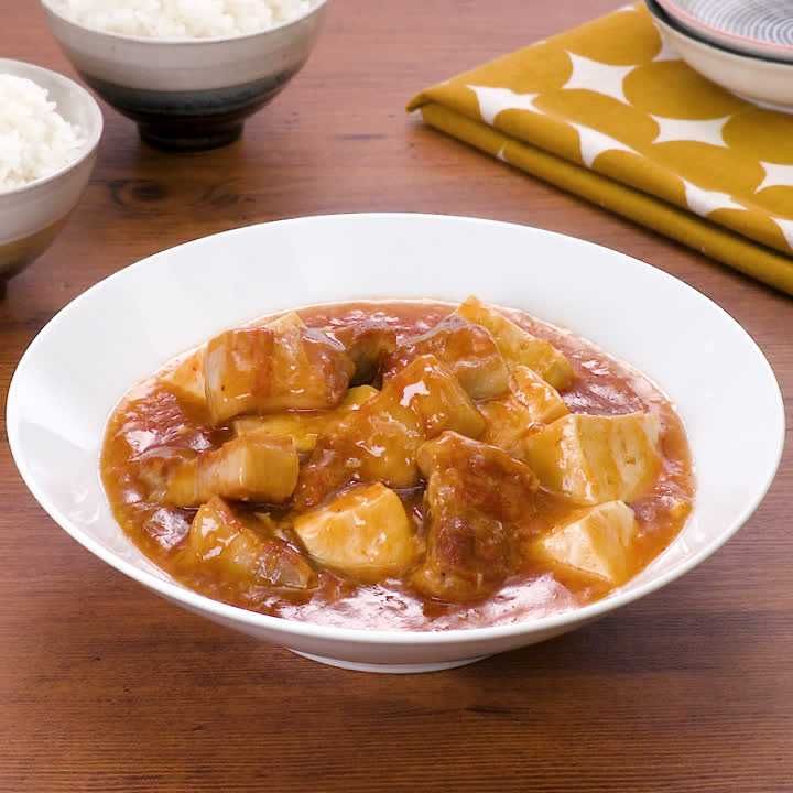 ごろごろマーボー豆腐