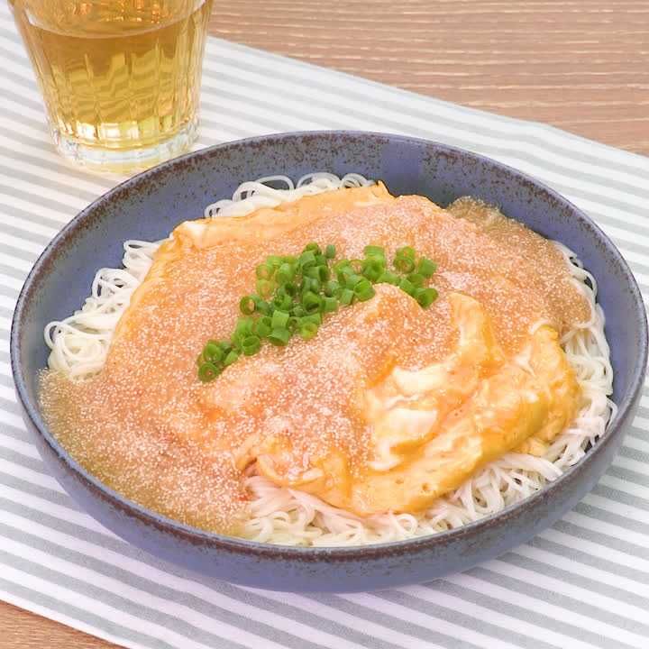 明太あんの天津風そうめん