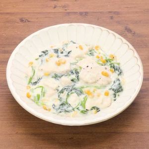 「鶏肉の中華風クリーム煮」のレシピ動画