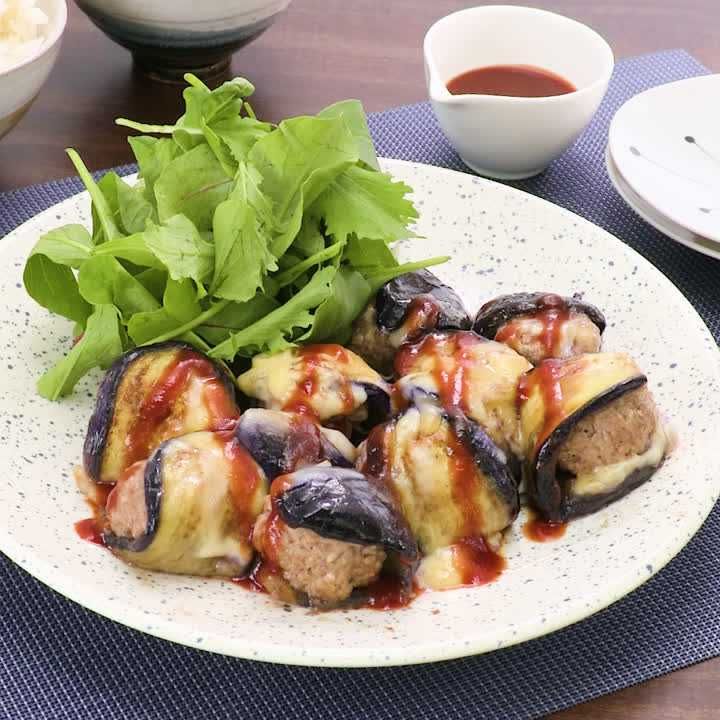 豆腐でふわふわ なすのはさみチーズ焼きのレシピ動画 作り方 Delish Kitchen