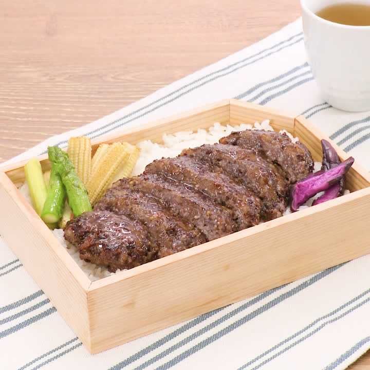 牛こまステーキ弁当
