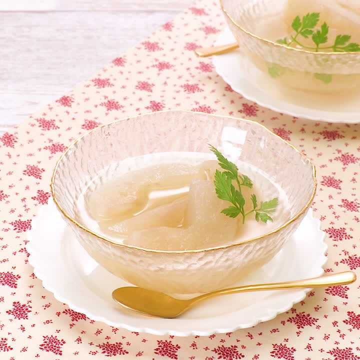 梨のシンプルコンポート
