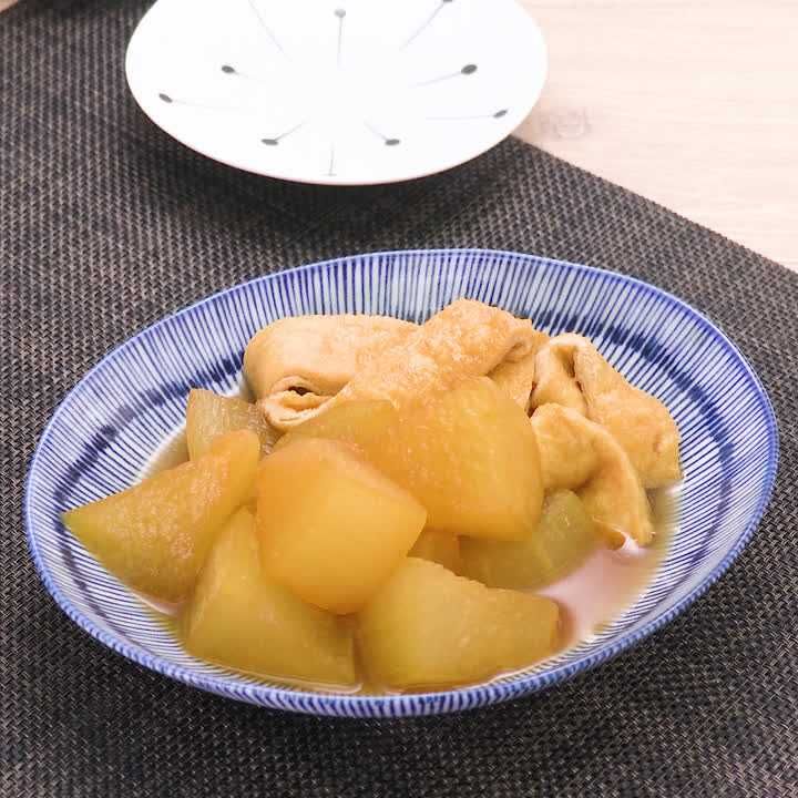 冬瓜と油揚げの炒め煮