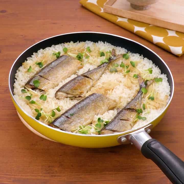 ワンパンさんまの炊き込みご飯