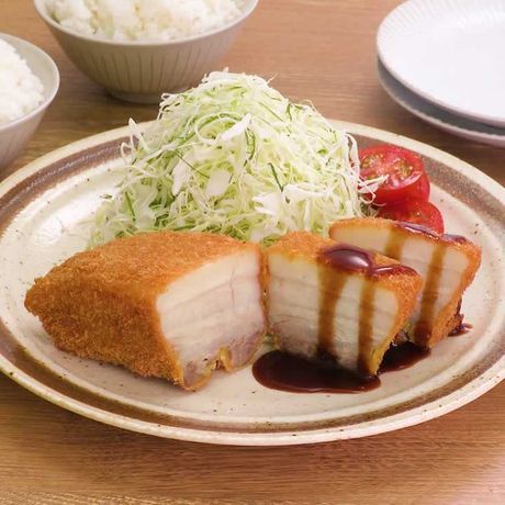 食べ応え満点 豚バラとんかつのレシピ動画 作り方 Delish Kitchen