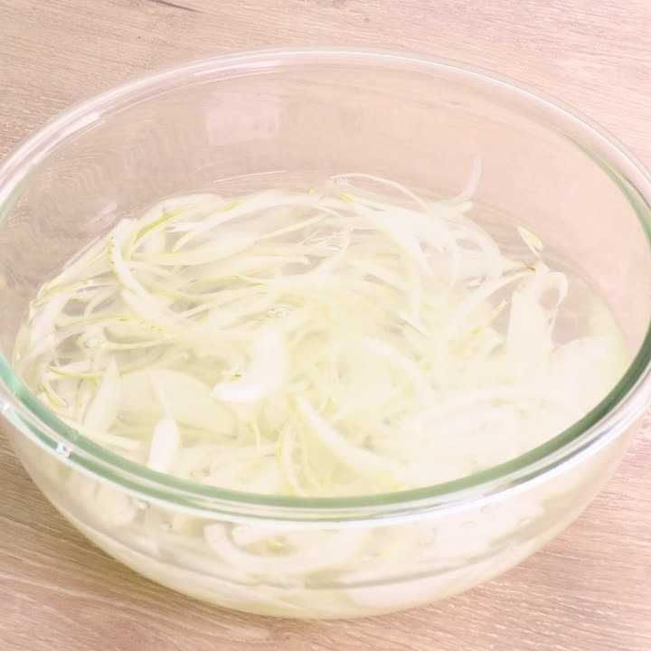 玉ねぎの辛味抜き