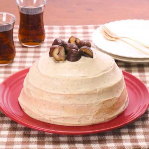 「モンブランドームケーキ」のレシピ動画