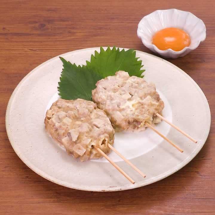 鶏とエリンギのチーズつくね