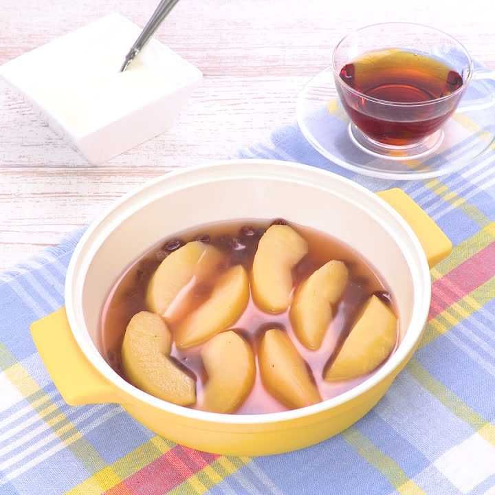りんごとレーズンのコンポート