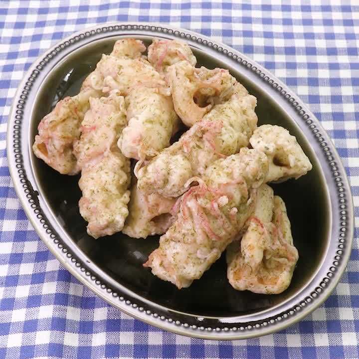 れんこん天とロール豚天