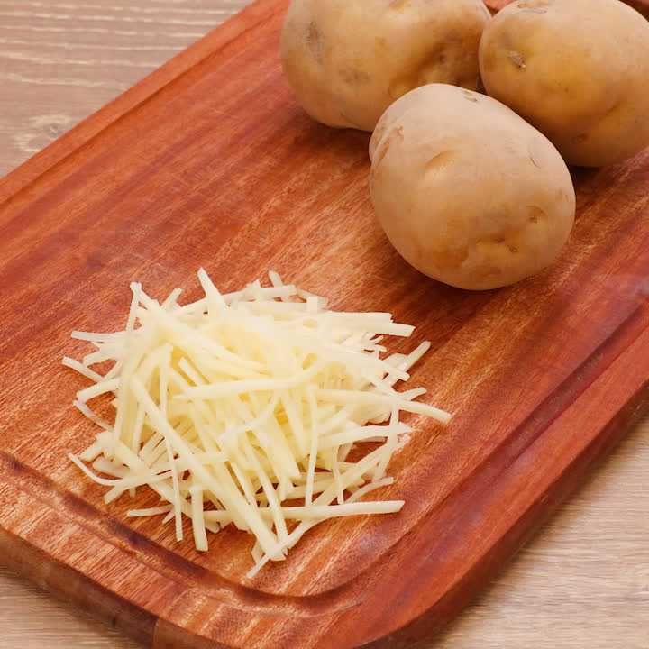 じゃがいもの千切り