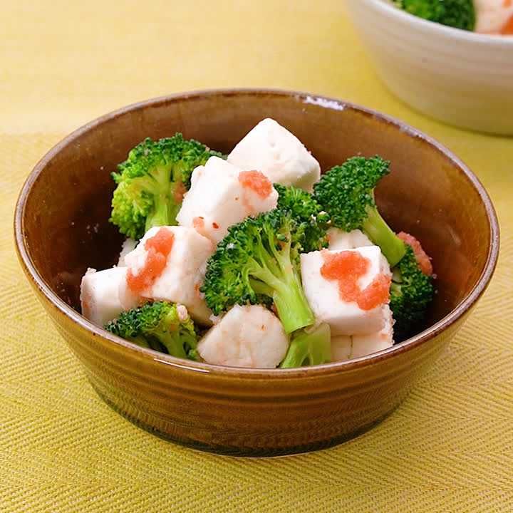 ブロッコリーとはんぺんの明太和え