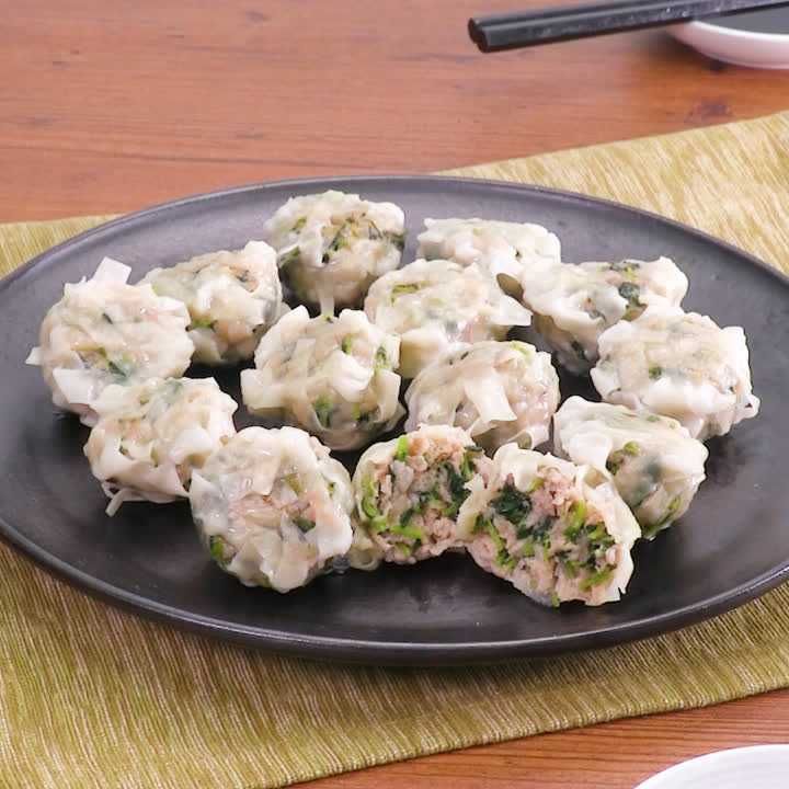 豆苗のひすい焼売