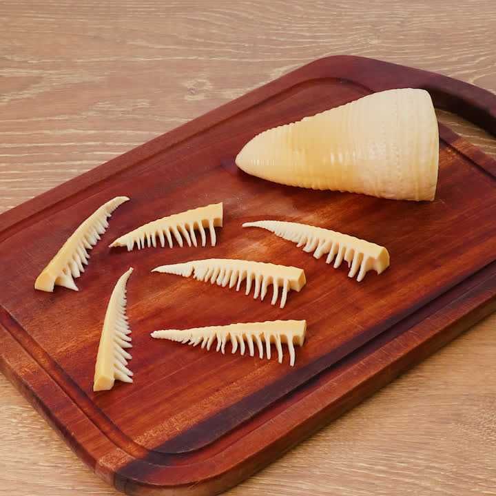 たけのこ(穂先)の切り方