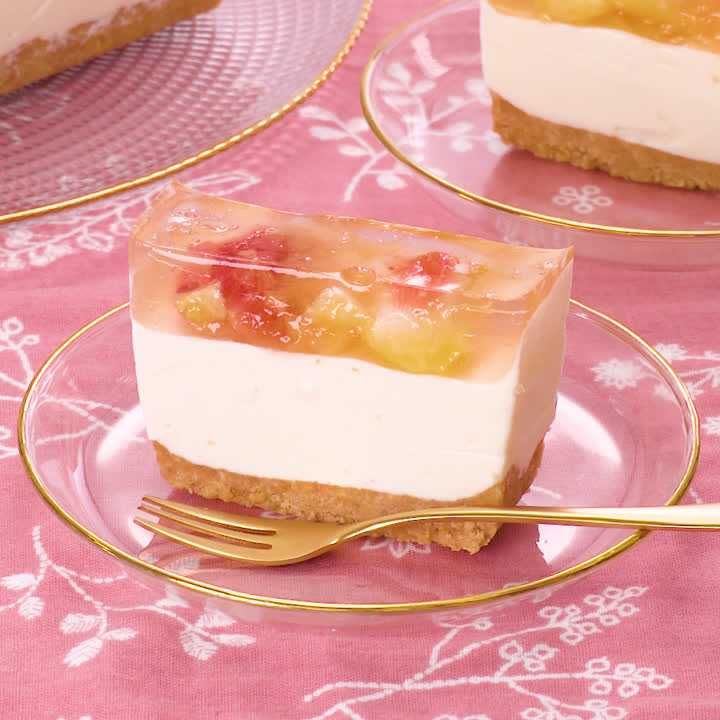 牛乳パックで作る いちじくレアチーズケーキのレシピ動画 作り方 Delish Kitchen