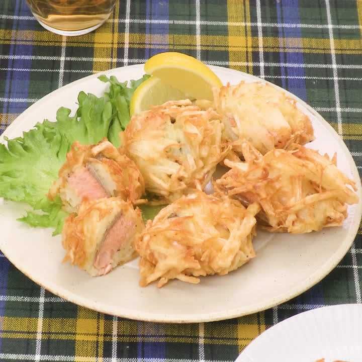 鮭のポテトフライ