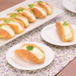 「クラウドブレッドのホイップサンド」のレシピ動画