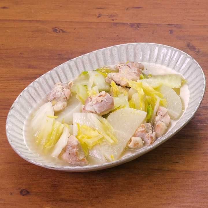 鶏肉と大根のゆず塩煮