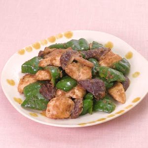 ささみのごまマヨ炒め