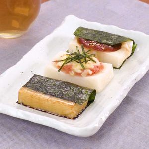「3種の磯辺もち」のレシピ動画
