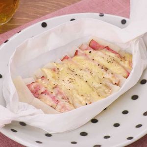 「とろとろチーズのもちベーコン」のレシピ動画