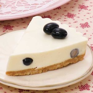 「黒豆レアチーズケーキ」のレシピ動画
