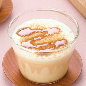 切り餅できな粉プリン