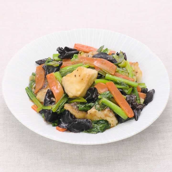 たらの中華炒め