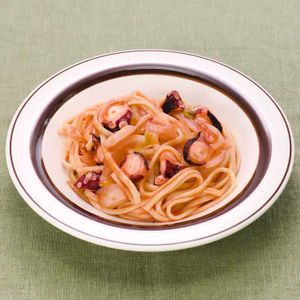 タコのトマトパスタ