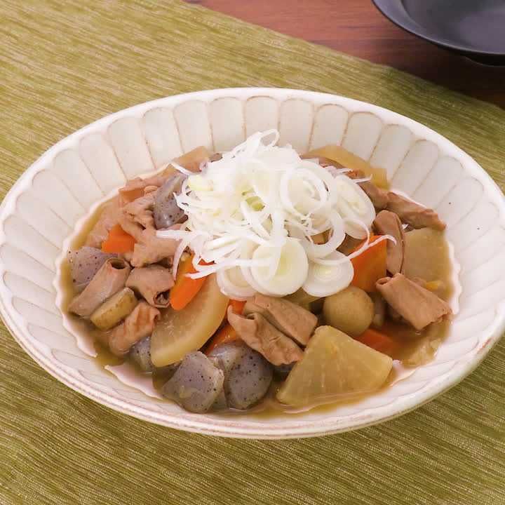 圧力鍋で作るもつ煮