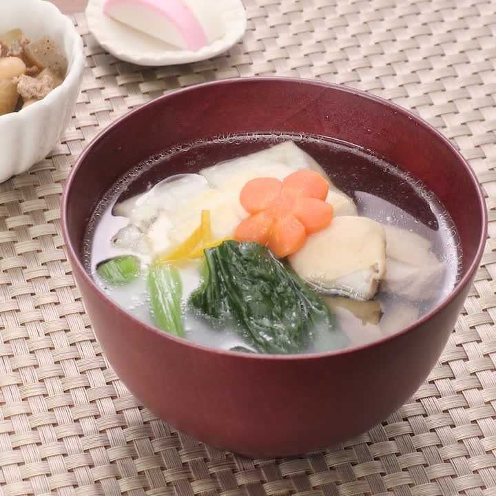 白だしのお雑煮