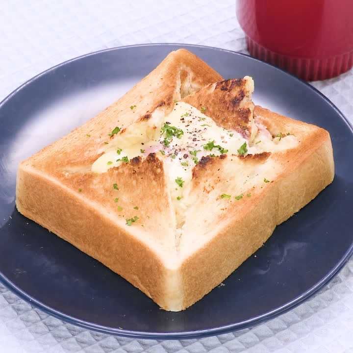 ベーコンフォンデュトースト