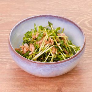 豆苗のツナ和え