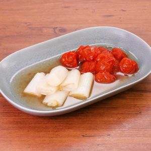 「ねぎとミニトマトのレンジ蒸し」のレシピ動画