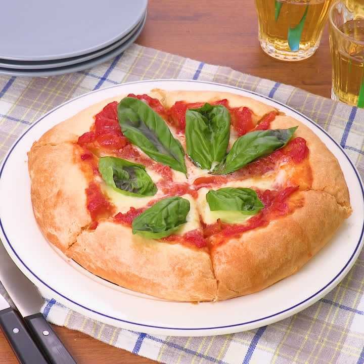 フォカッチャマルゲリータピザ