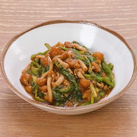 1週間使い切り献立 せりとなめこのごま酢和えのレシピ動画 作り方 Delish Kitchen