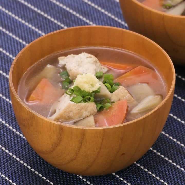 しょうがけんちん汁