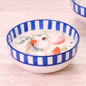 「小松菜としめじのミルクスープ」のレシピ動画