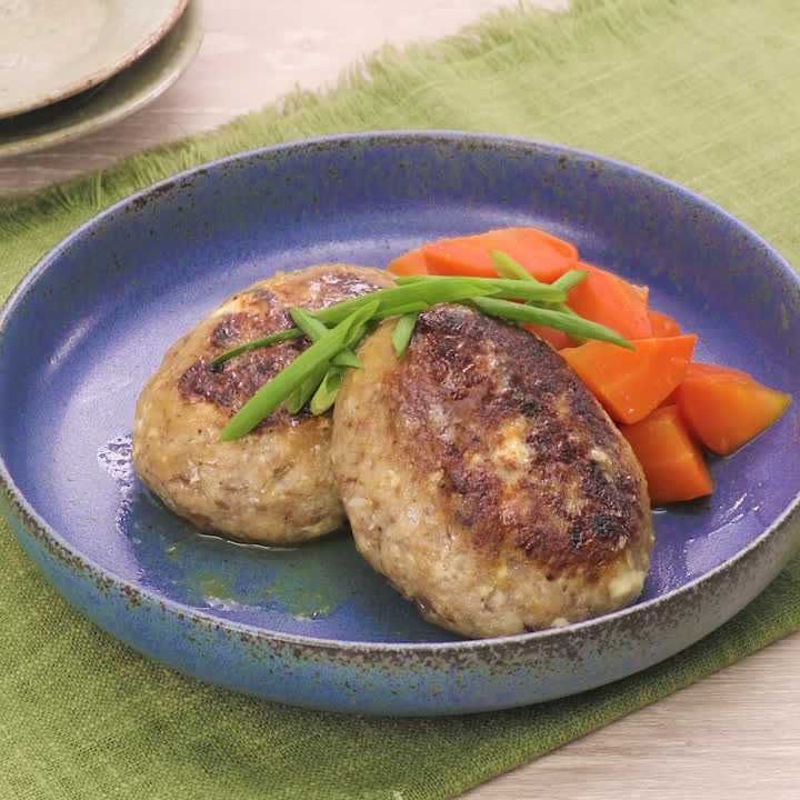 イワシの豆腐バーグ煮