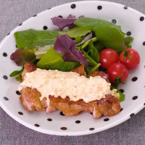 「揚げないチキン南蛮」のレシピ動画