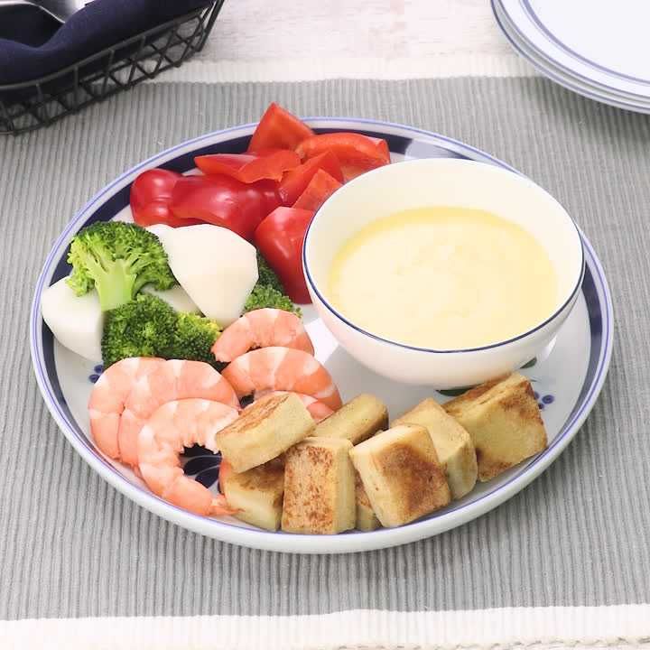 糖質43 オフ 糖質オフのチーズフォンデュのレシピ動画 作り方 Delish Kitchen