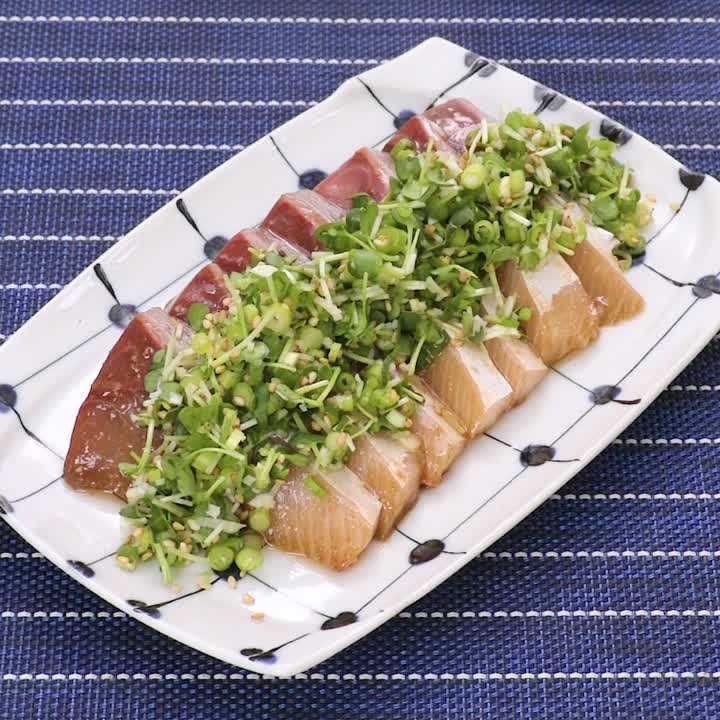 ブリの和風マリネ