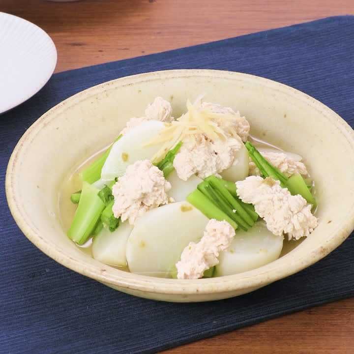 鯛の子とかぶの柚子胡椒煮