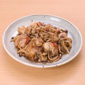 「鶏肉としめじの梅照り焼き」のレシピ動画